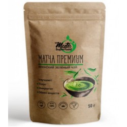 Японский зеленый чай матча 50 г (MUTE SUPERFOOD)